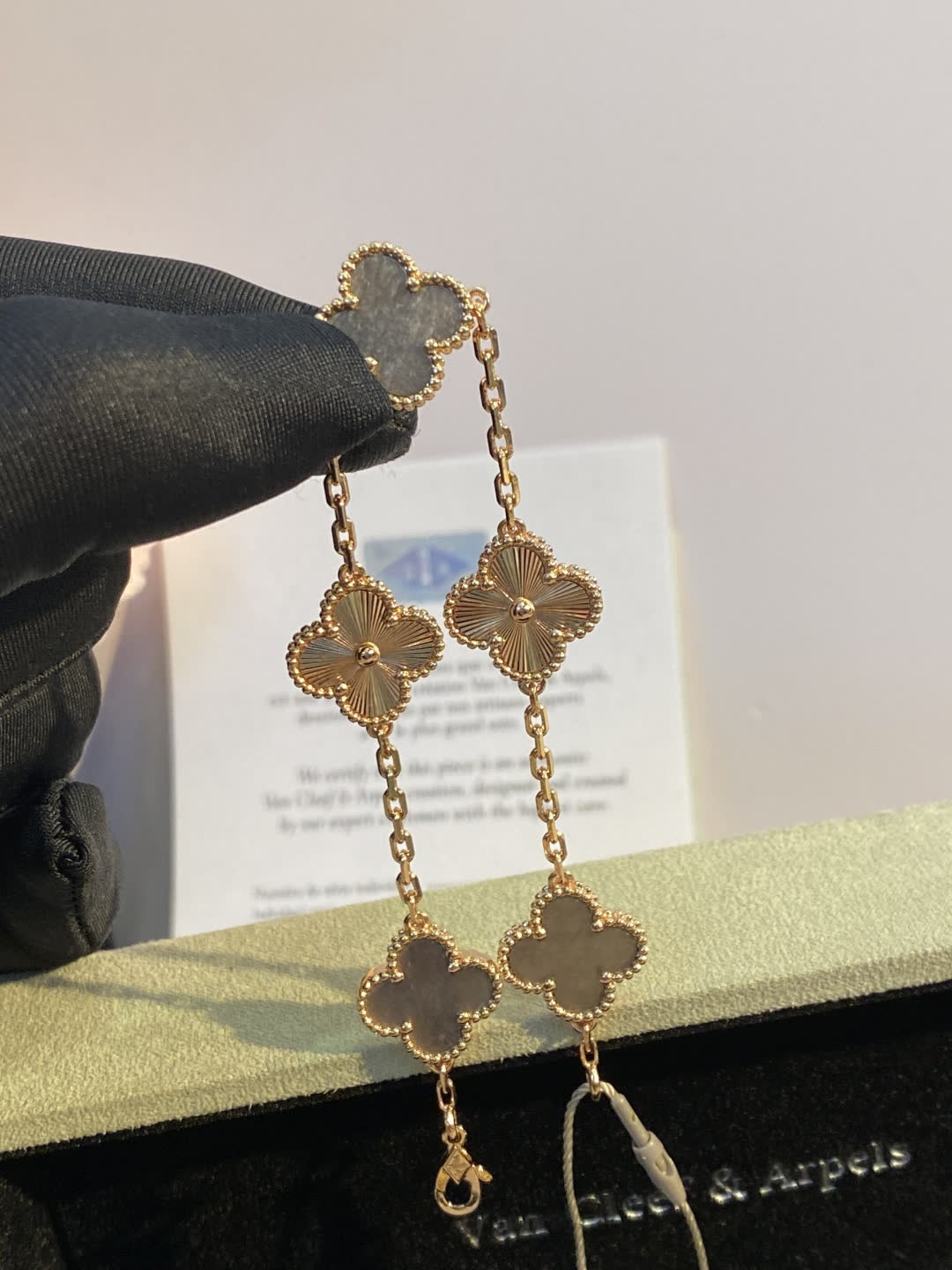 Van Cleef & Arpels Vintage Alhambra Necklace